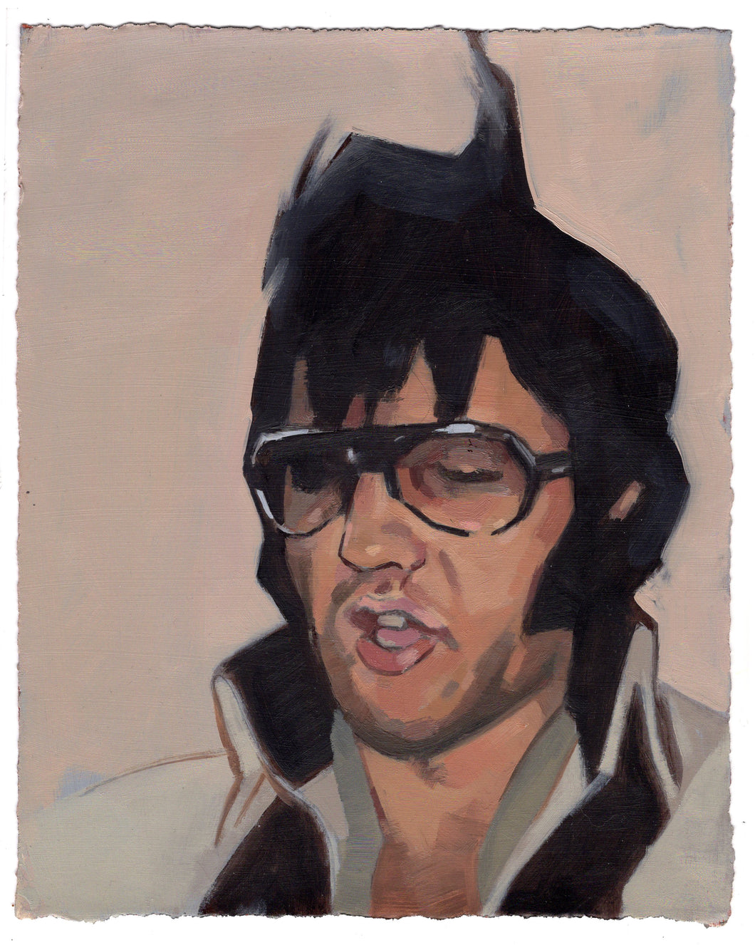 WWN Celebrity Portraits: The King v2.0 - Elvis Presley